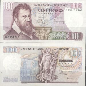 Belgica 100 francos 1974