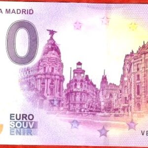 ESPAÑA. Billete de 0 euros 2020