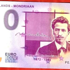 HOLANDA. Billete de 0 euros 2020.