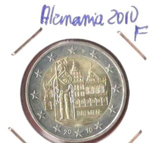 2010.- Alemania 2 euros.  Estado de Bremen