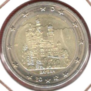 2012.- Alemania 2 euros. Monasterio de Maulbronn, Badén