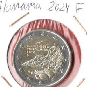 2024.- Alemania 2 euros. Mecklemburgo-Pomerania Occidental