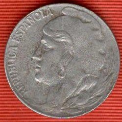 2ª  REPUBLICA.  1937.-  5 Céntimos