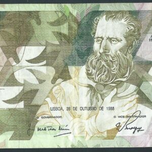 Portugal 5000 Escudos 28/10/1988 Pick 148a