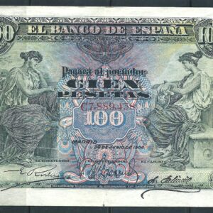 1906 SEPTIEMBRE 24. 100 PESETAS