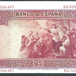 1926 OCTUBRE 12. 25 PESETAS