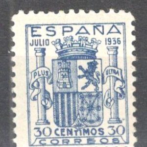1936.- N.º 801**   Escudo de España