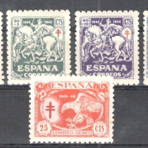 1945.- N.º 993/97** Pro Tuberculosos