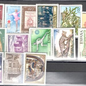 1972.- Año Completo. Sellos nuevo