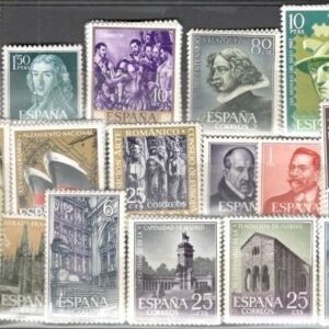 1961.-Año completo, sellos nuevos