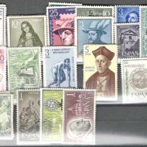 1962.-Año completo, sellos nuevos