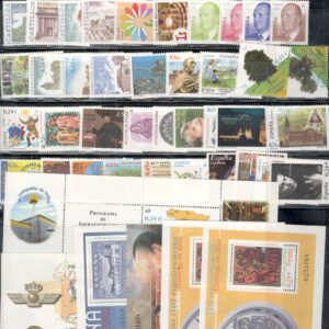 2001.- Año completo, sellos nuevos