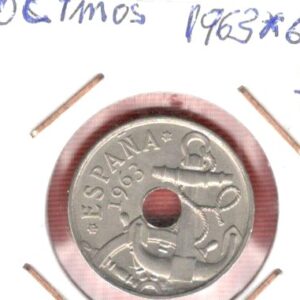 1965.- 50 Céntimos 1963* 65