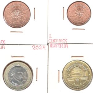 2024.- Austria 	Serie 8 valores