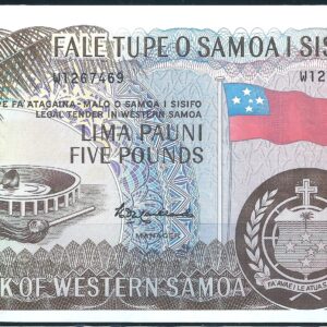 Samoa Occidental 5 Libras Libra Pauni