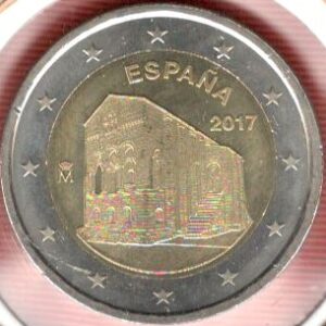 2017.- 2 Euros Iglesia de Santa María del Naranco
