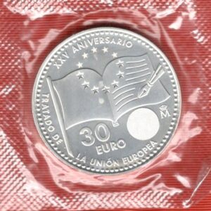 2017.- 30 Euros 25 Aniver. del Tratado de la Unión Europea
