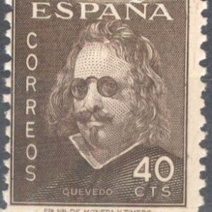 1945.- N.º 989** III Centenario de la muerte de Quevedo