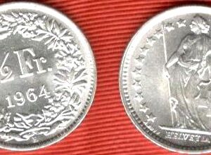 1964.- Suiza ½ Franco
