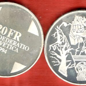 SUIZA 20 Francos  1994