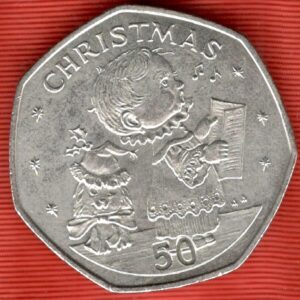 Gibraltar 1989  50 Peniques. Emisión conmemorativa