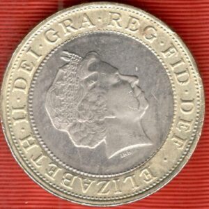 Reino Unido. 2 Libras  2001