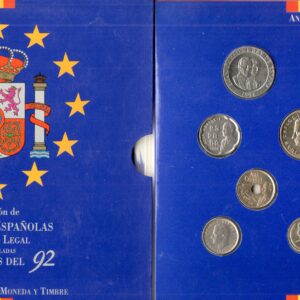 1992.-Cartera Set Oficial FNMT