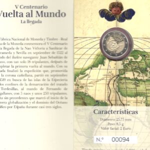 2022.- CARTERA 2 EURO PROOF F.N.M.