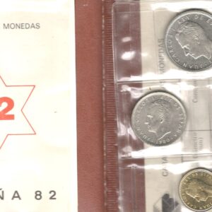 1982.- Serie circulante, 4 valores  S/C