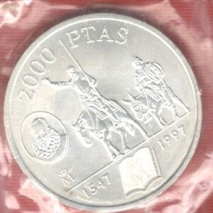 1997.- Moneda de 2000 pesetas.