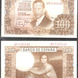 1953.- 100 Pesetas 07/05/1953  Con Serie