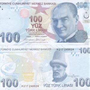 Turquía 100 Liras año 2025