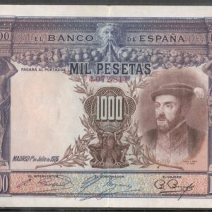 1925.- 1000 Pesetas 01 Julio 1925