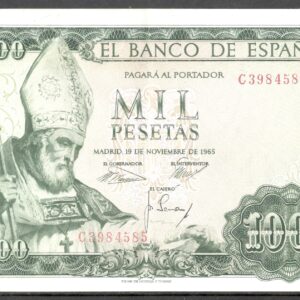1965.- 1000 Pesetas 19/11/1965