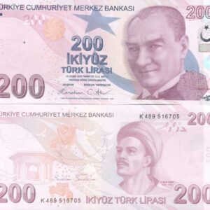 Turquía 200 Liras año 2025
